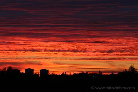 Coucher de soleil - 21/09/2008 - (c) mirovinben