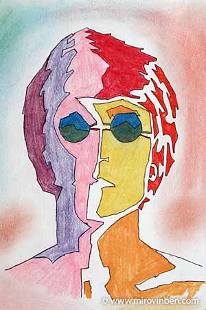 John Lennon - février 1971 - (c) mirovinben
